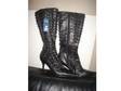 black leather boots. pair of size 7 black leather boots....