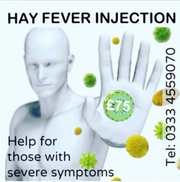 Hayfever Injection in Sheffield
